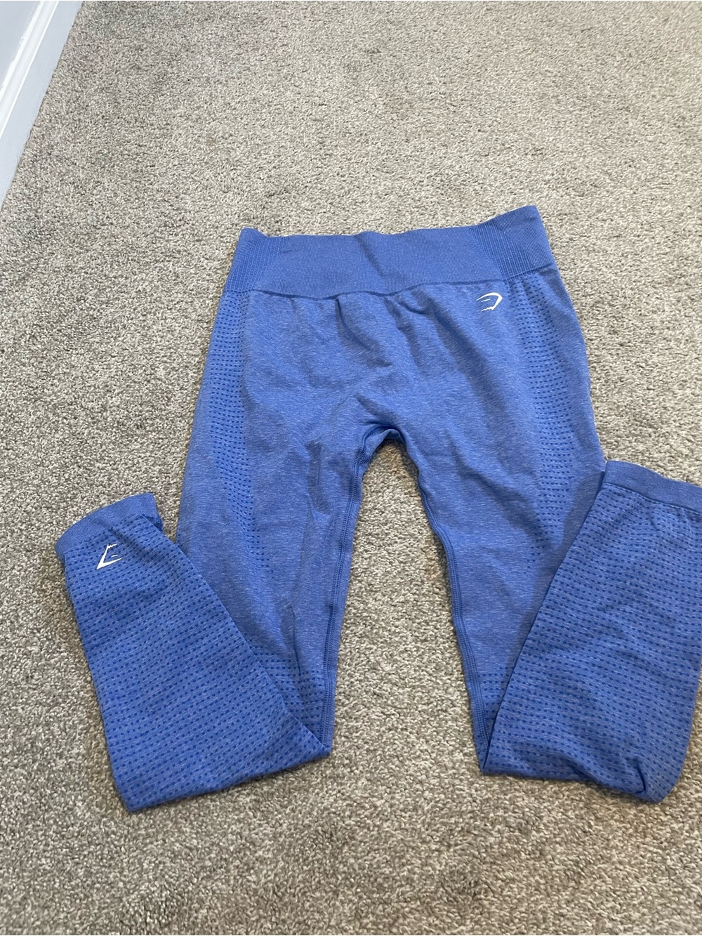 Gymshark Blue Seamless Performance Leggings